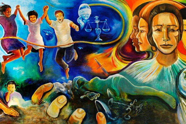 Campus mural