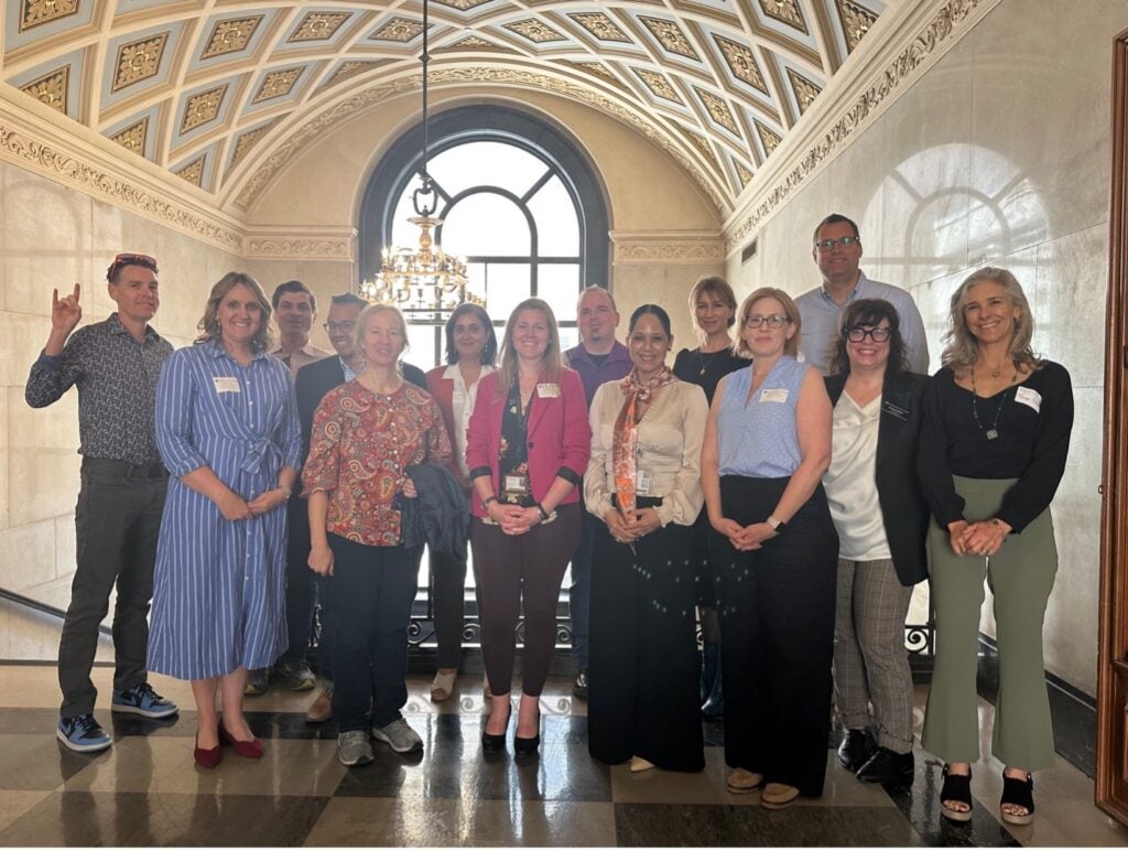 Members of the Aspiring Leaders Academy 