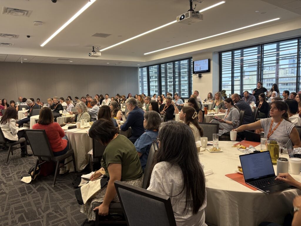 Pictured above are faculty attending the 2025 UT Pathways conference.